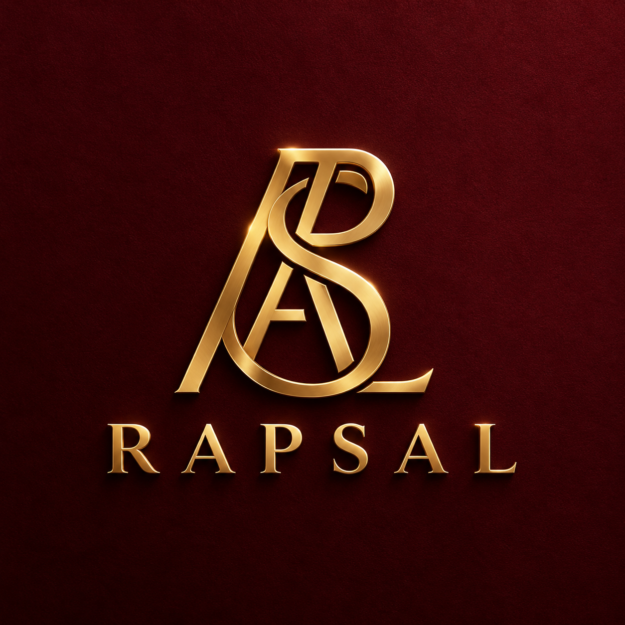 RAPSAL Monogram Logo Design – Luxury Identity & Branding